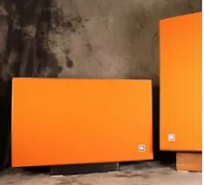 14 Colors New JBL L100 Walnut Frame Fabric Inserts Hook & Loop Mounted W/Badges