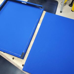 JBL L200/B grilles with JBL metal badges