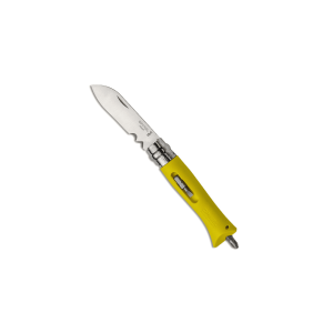 Opinel N°09 DIY Folding Utility Knife: Yellow
