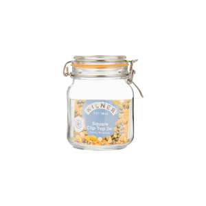 Kilner Clip Top Square Jar: 34-fl/oz