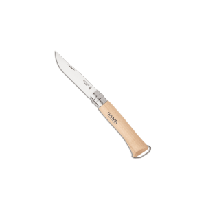 Opinel N°10 Corkscrew Stainless Steel Folding Knife with Bottle Opener