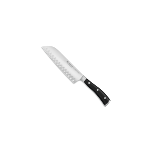 Wusthof Classic Ikon Santoku Hollow Edge: 7-in.