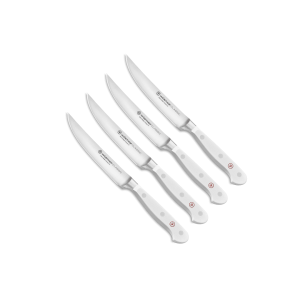 Wusthof Classic White Steak Knife Set: 4-pc.