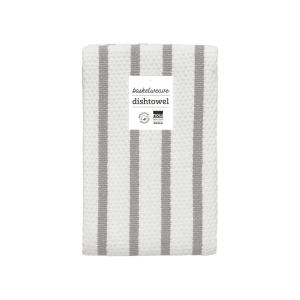 Danica Basketweave Dishtowel: London Gray