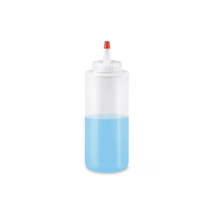Cylinder Squeezable Bottle: 12-oz.