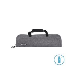 Messermeister Preservation 5 Pocket Heather Gray Knife Bag