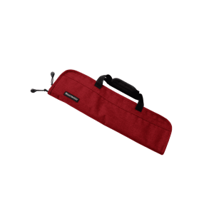 Messermeister Preservation 5 Pocket Knife Bag: Heather Red