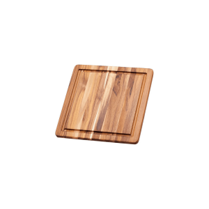 Proteak Essential Square Cutting Board: 12 x 12 x 0.55-in.