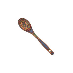 Island Bamboo Rainbow Pakka Spoon: 12-in.