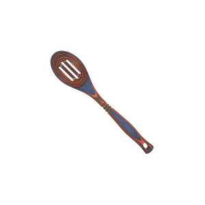 Island Bamboo Rainbow Pakka Slotted Spoon: 12-in.