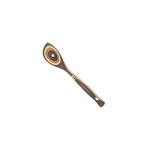 Island Bamboo Natural Pakka Corner Spoon: 12-in.