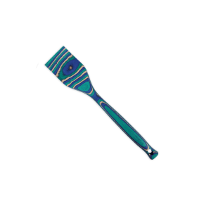 Island Bamboo Peacock Pakka Spatula: 12-in.