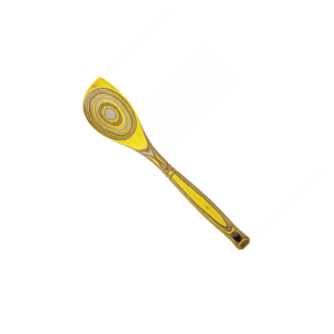 Island Bamboo Lemon Pakka Corner Spoon: 12-in.