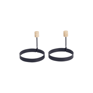 HIC Kitchen Non-Stick Egg Ring: Set of 2