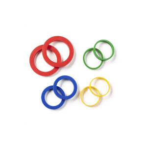 Mrs. Anderson's Baking Silicone Rolling Pin Rings: 8-pc. Set