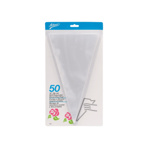 Ateco 12-in. Soft Disposable Pastry Bags: 50-pack