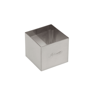 Ateco 2-in. x 1 3/4 in. Stainless Steel Square Mold