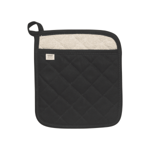 Danica Superior Black Quilted Potholder