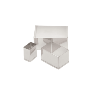 Ateco 3-Piece Stainless Steel Rectangular Cutter Set