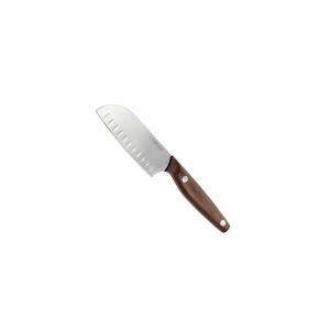 Lamson Vintage Precision Walnut Santoku Hollow Edge: 5-in.