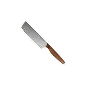 Lamson Vintage Precision Walnut Nakiri Hollow Edge: 7-in.