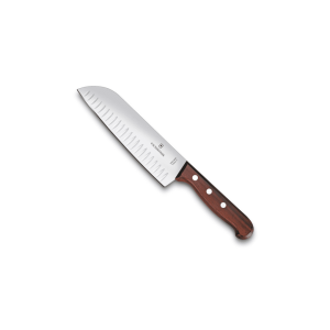 Victorinox Santoku Knife Granton Edge: 7-in.