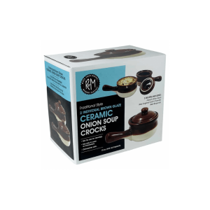 Onion Soup Crocks: Set of 2