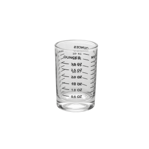 OGGI Measuring Shot Glass with Measuring Lines: 3oz.