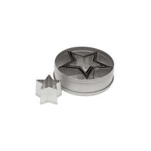 Ateco 6 pc. Plain Star Cutter Set