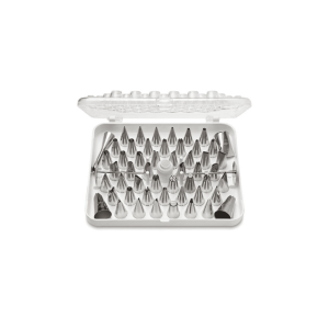 Ateco 55-Piece Stainless Steel Piping Tip Decorating Set