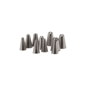 Ateco 10-pc. Closed Star Pastry Tube