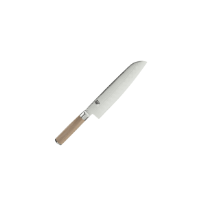Shun Classic Blonde Hollow Ground Santoku: 8.5-in.