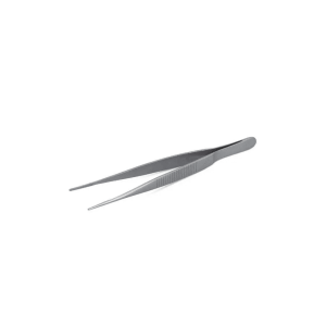 JB Prince Fine Tip Straight Tweezer: 6.5-in.