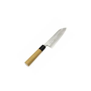 Kikuichi WH Series Elite Warikomi Gold Santoku: 165mm