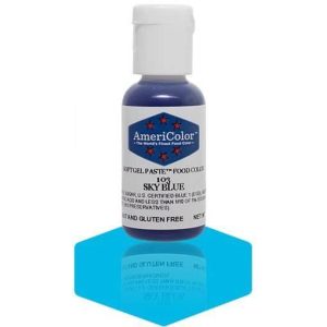 Americolor Soft Gel Paste Food Coloring .75-oz. Sky Blue