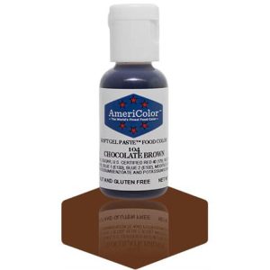 Americolor Soft Gel Paste Food Coloring .75-oz. Chocolate Brown