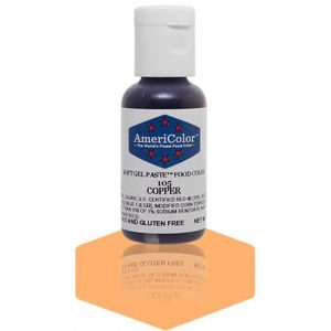 Americolor Soft Gel Paste Food Coloring .75-oz. Copper