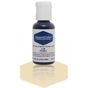 Americolor Soft Gel Paste Food Coloring .75-oz. Ivory