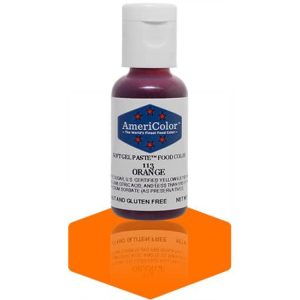 Americolor Soft Gel Paste Food Coloring .75-oz. Orange
