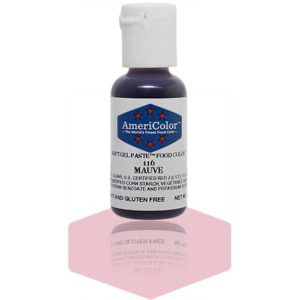 Americolor Soft Gel Paste Food Coloring .75-oz. Mauve