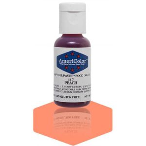 Americolor Soft Gel Paste Food Coloring .75-oz. Peach