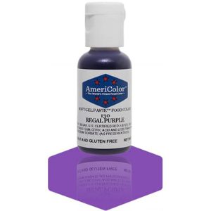 Americolor Soft Gel Paste Food Coloring .75-oz. Regal Purple
