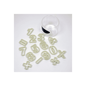 Fat Daddio's Number Cutter Set: 15-pc.