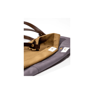 Chef's Satchel Apron with Leather Straps