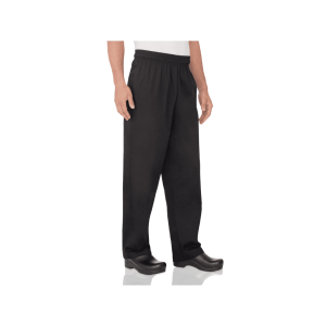 Chef Works Black Baggy Chef Pants