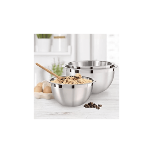 Oggi Two-Tone Stainless Steel Mixing Bowls