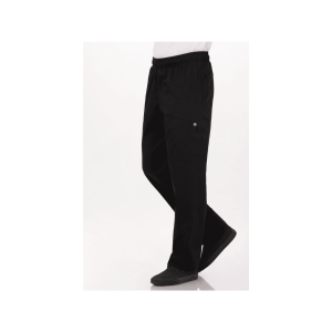 Chef Works Men's Cargo Chef Pants: Black