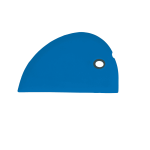 Messermeister Silicone Bowl Scraper: Blue