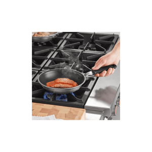 Vollrath Tribute® 3-ply fry pan with CeramiGuard® II nonstick coating and silicone handle