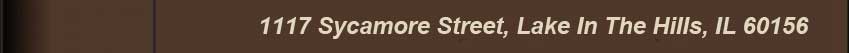 1117 Sycamore St. Lake in the Hills IL 60156